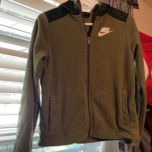 Nike zip up kids hoodie